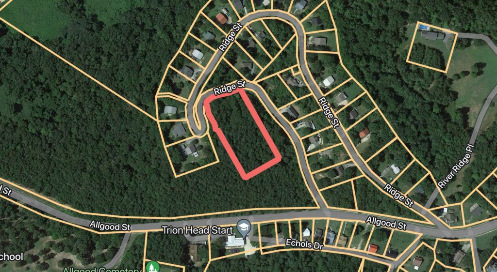 3 Residential Lots Summerville and Trion, Chattooga County, GA Absolute