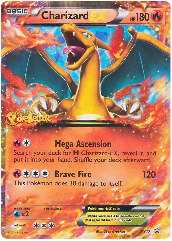Charizard EX XY Promos 17 Pokemon Card