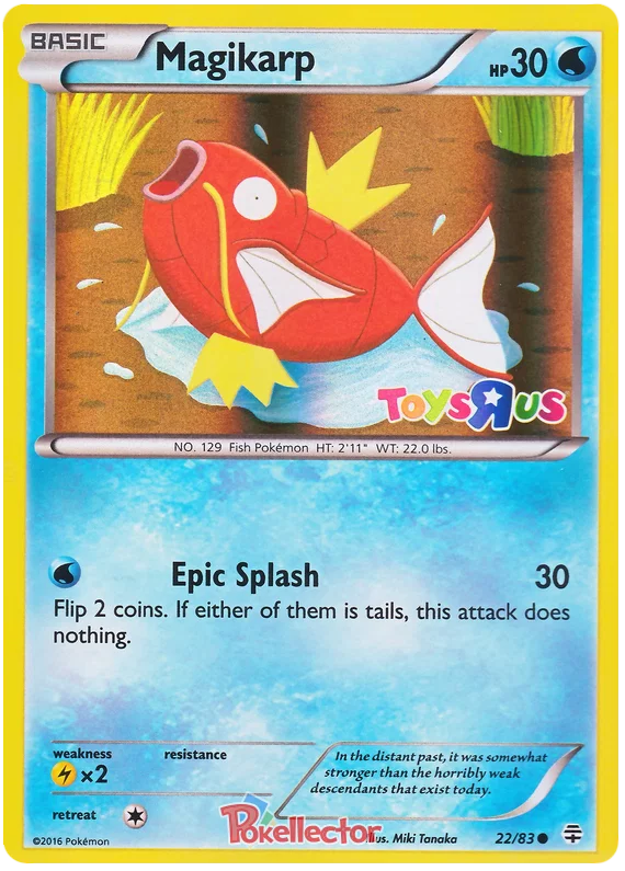 Magikarp Generations 22 Pokemon Card