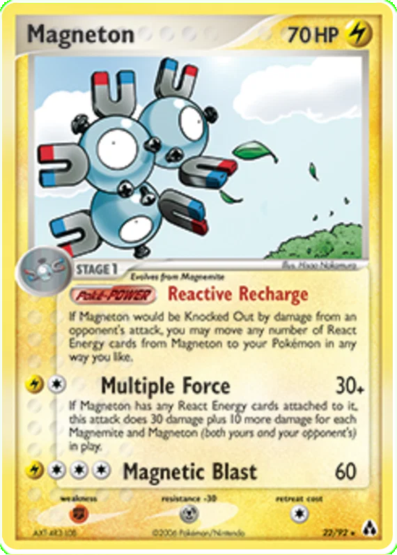 EX Legend Maker 22 Pokemon Card
