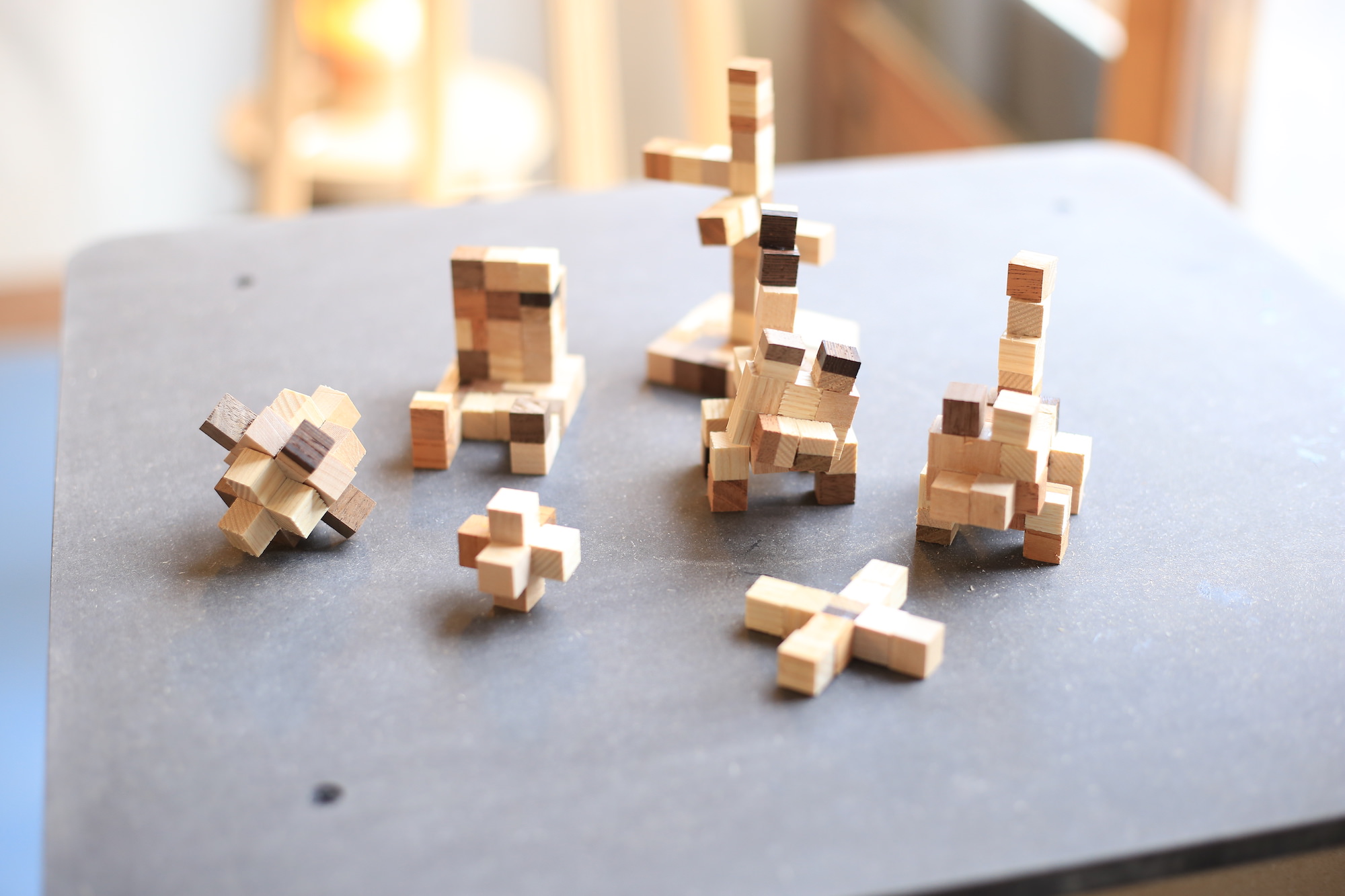 制作事例 > 木のブロック DEN WORKS