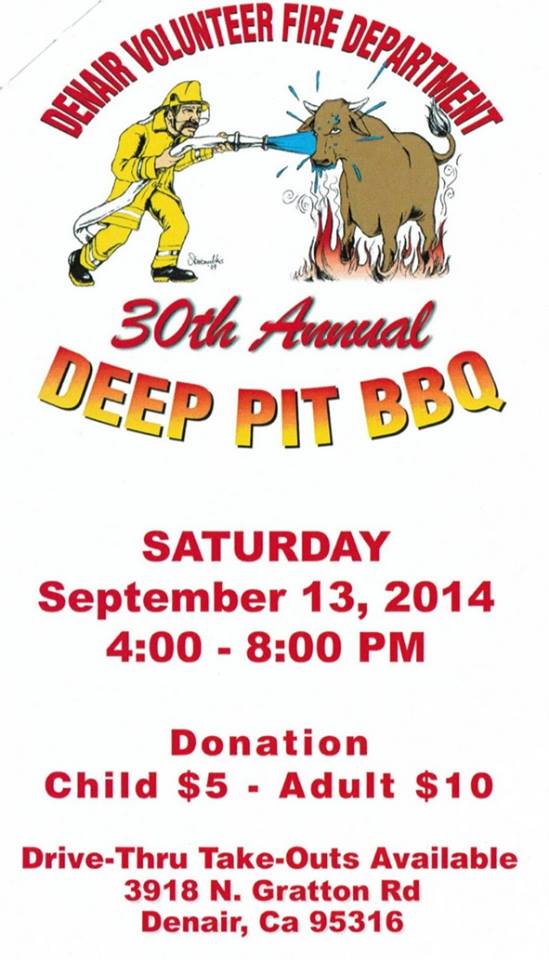 Denair Fire Department Deep Pit BBQ