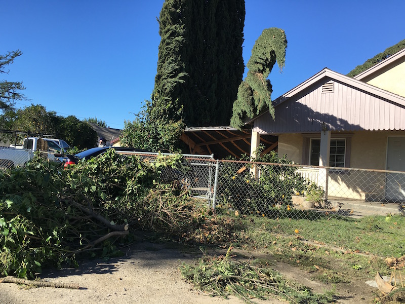 Denair Tornado Damage Photo Gallery