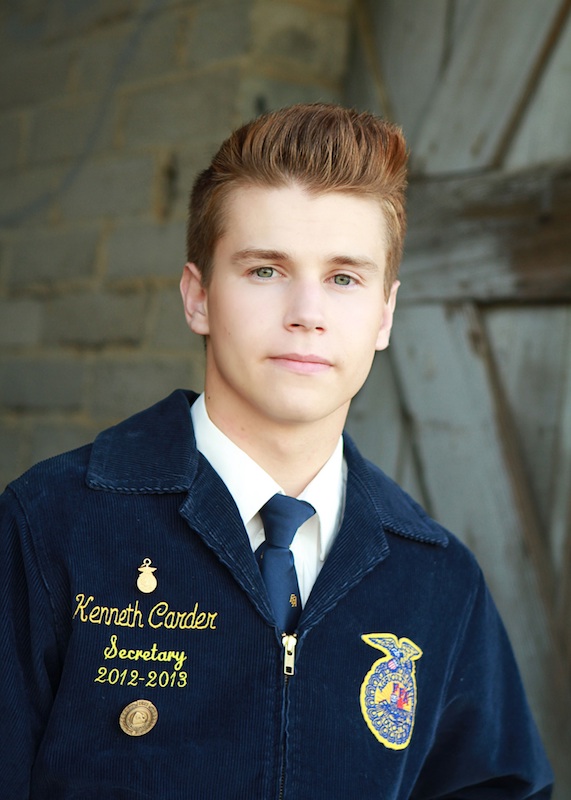 Denair High Grad Ken Carder Earns Prestigious FFA Award