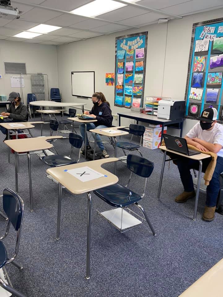 About Half of Denair Unified’s Students are Back on Campus