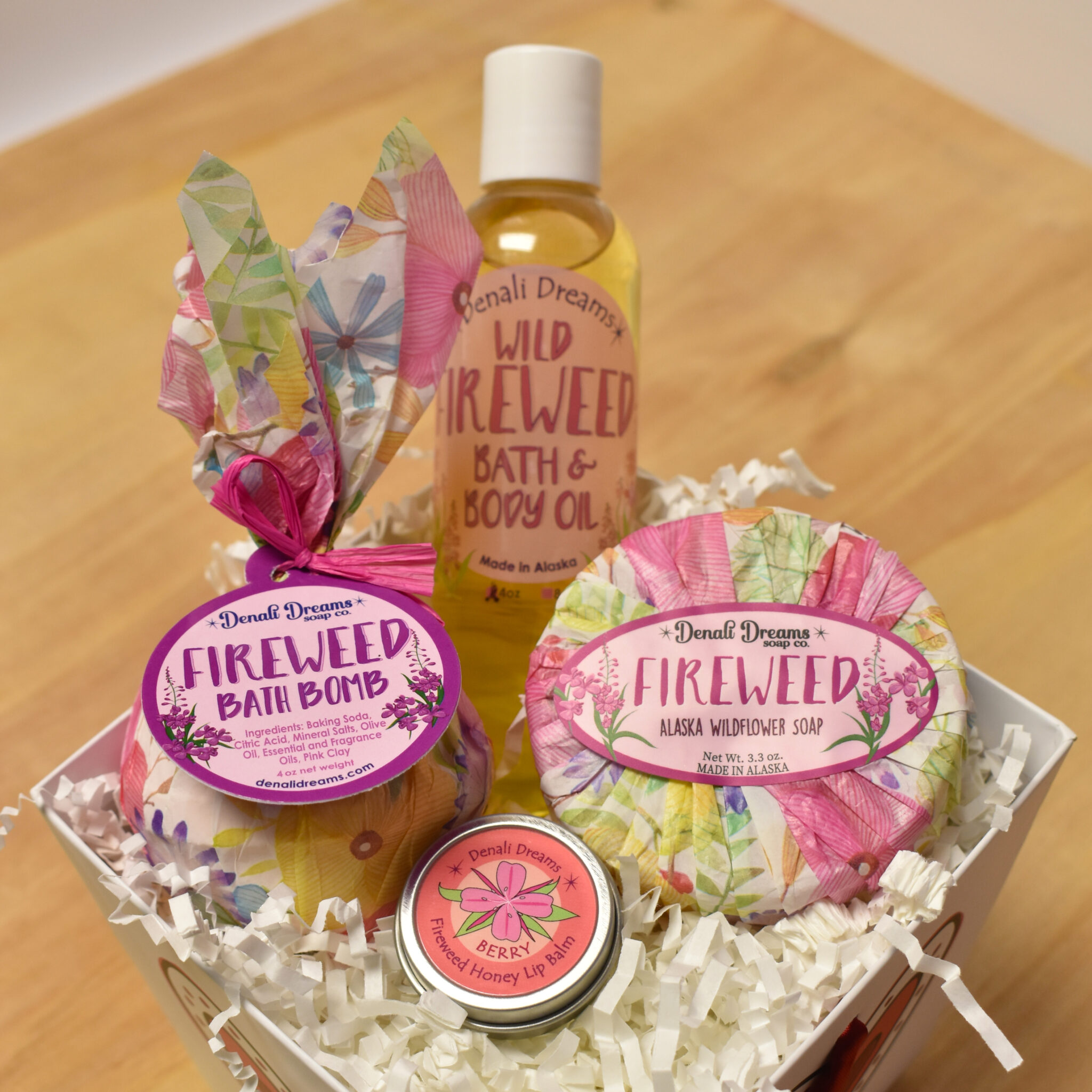 Fireweed Alaska Wildflower Soap Denali Dreams