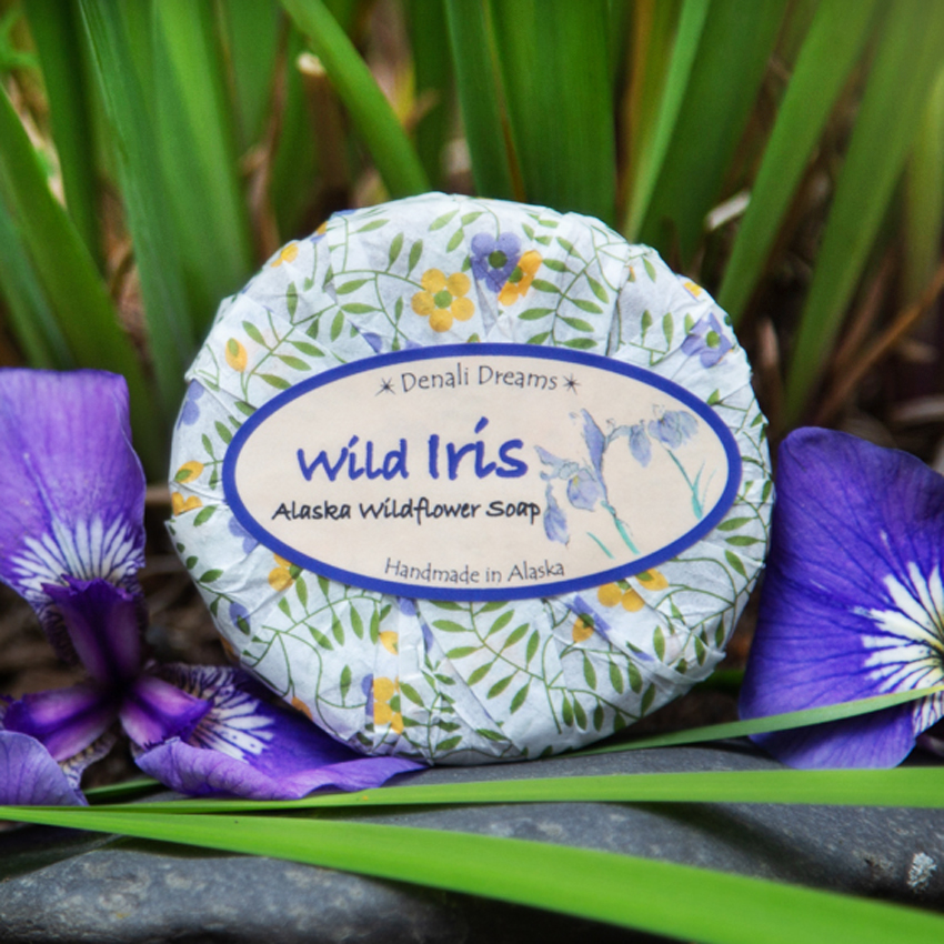 Wild Iris Alaskan Wildflower Soap Denali Dreams