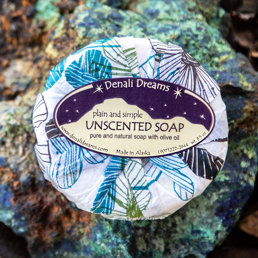 Natural Unscented Soap Denali Dreams