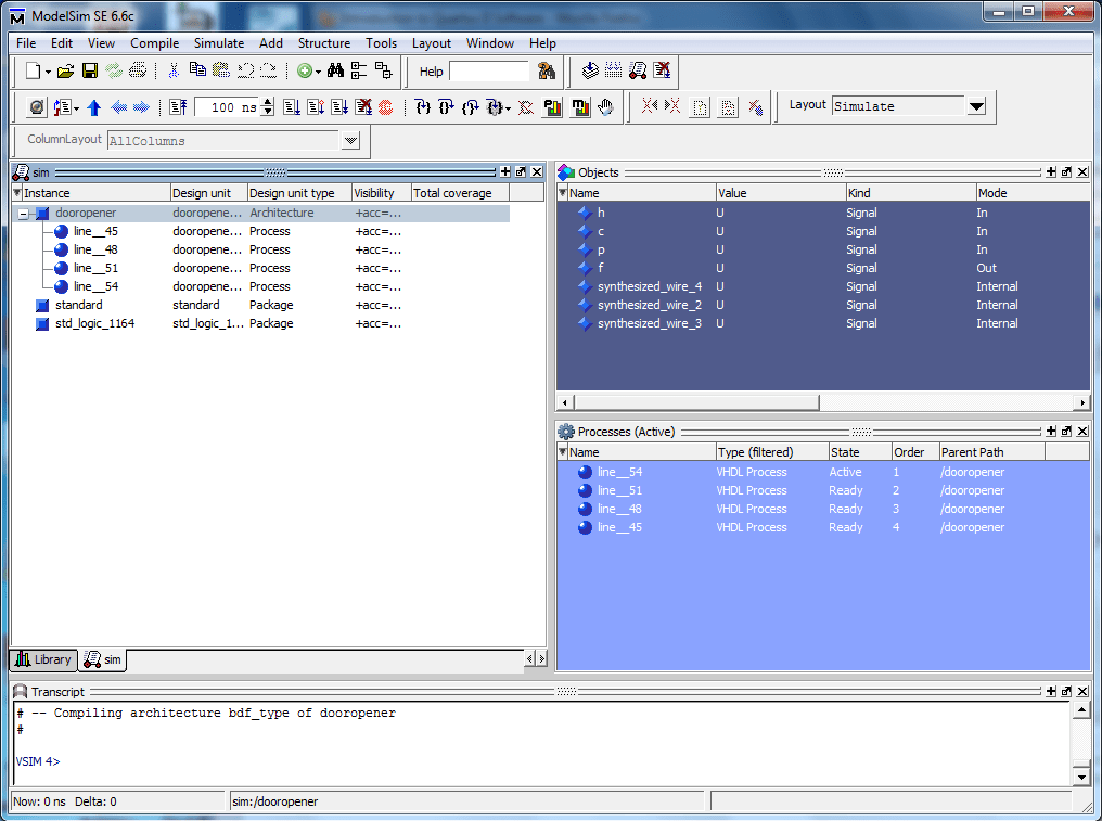 Introduction to Quartus II Software (with Forced Outputs)