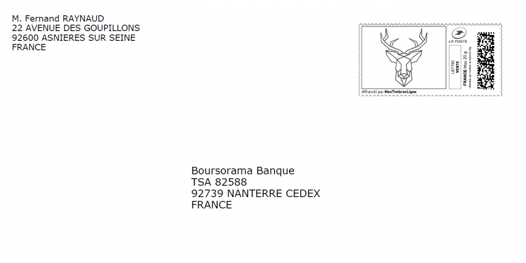 Imprimez et affranchissez vos enveloppes avec La Poste