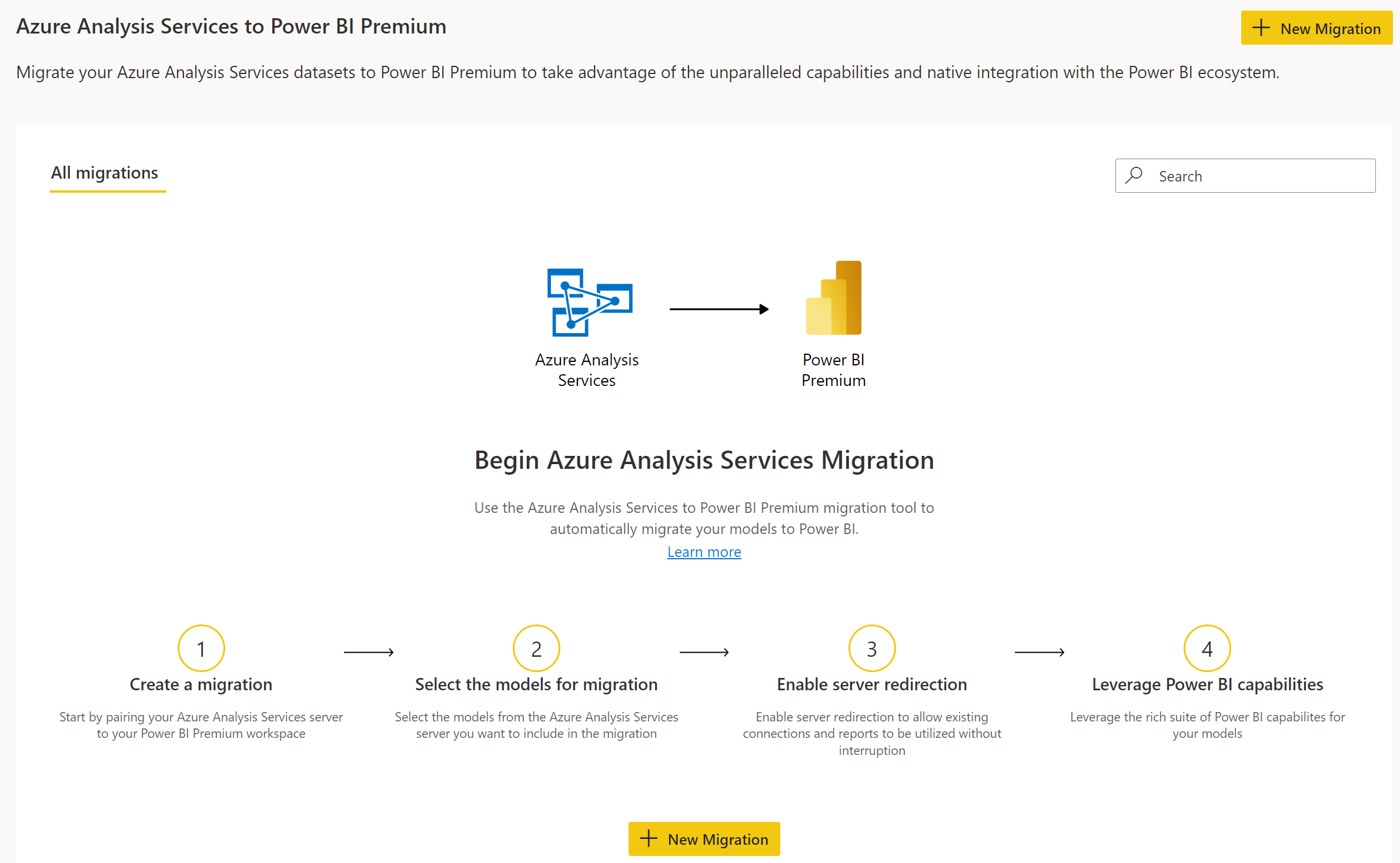 Azure Analysis Services (AAS) Migration to Power BI Premium Experience