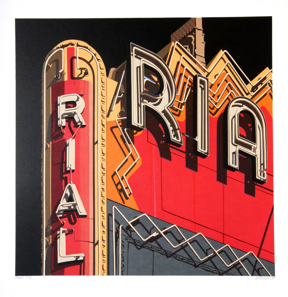 Robert Cottingham, American Signs Portfolio Complete Suite Denis
