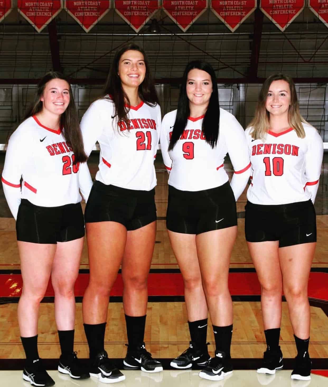 Volleyball celebrates senior night with a win The Denisonian