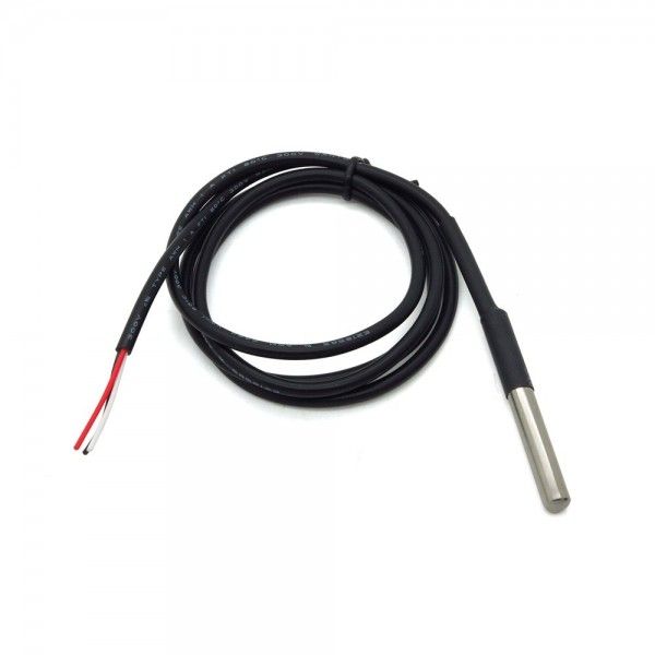 DS18B20 Temperature Sensor waterproof 3M, range 55 C to