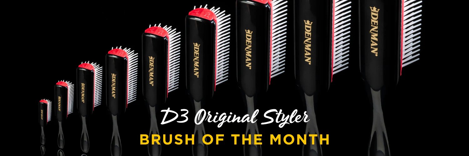 D3 Original Styler 7 Row Deep Clean Tik Tok Curly Hair Denman