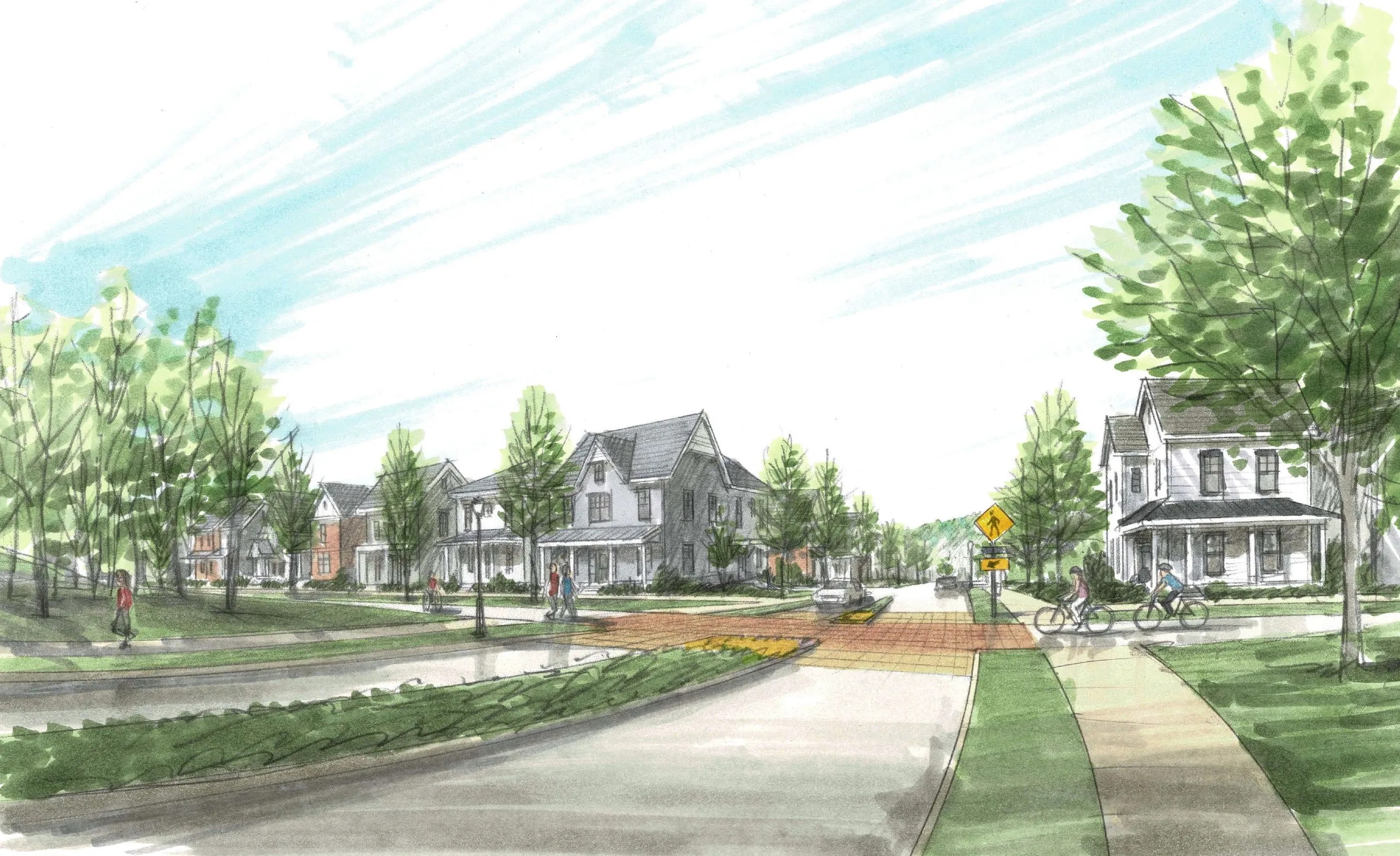 Trailside Village Custom Homes in Green Township, Ohio Dennis Ott