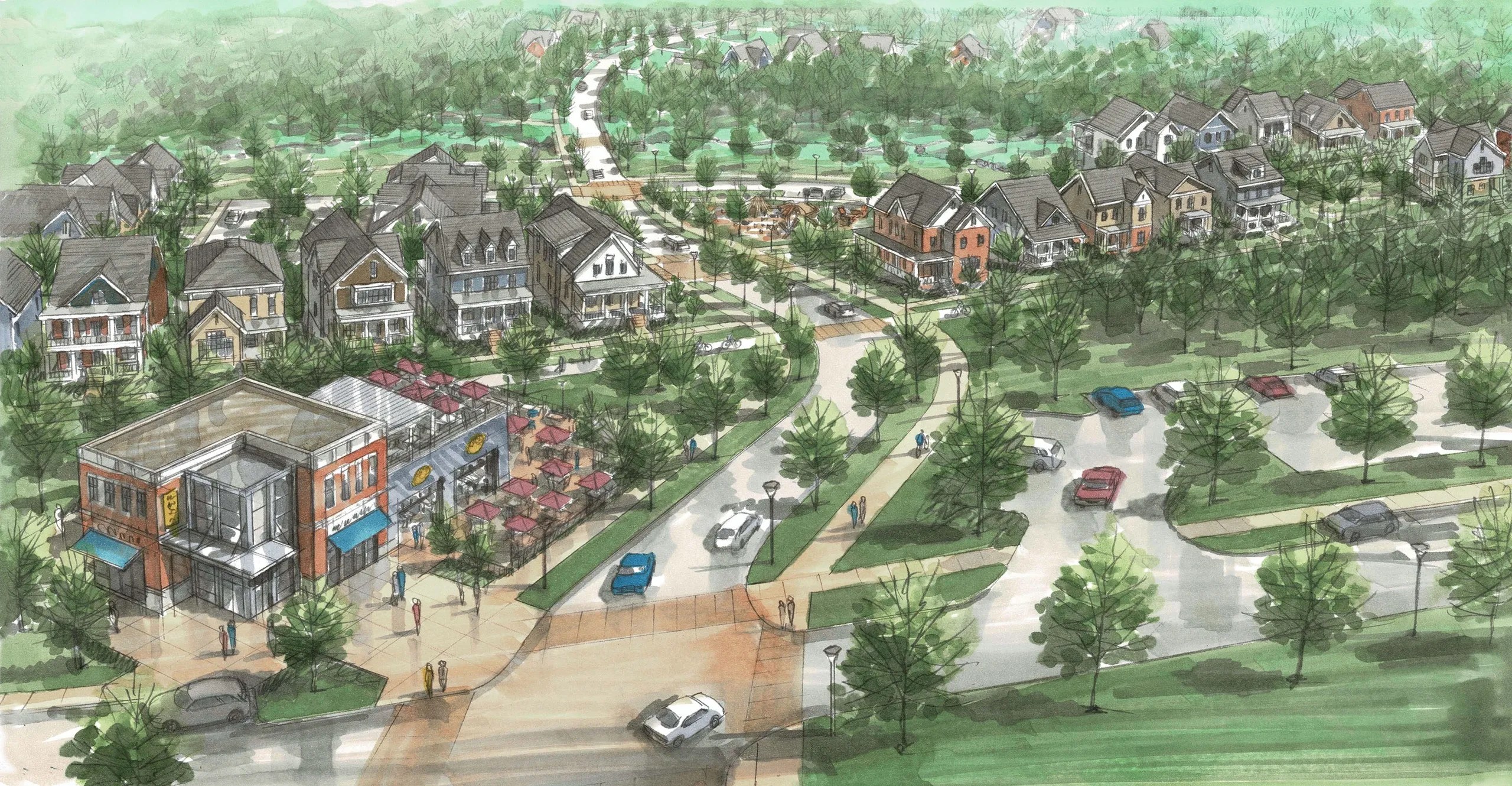 Trailside Village Custom Homes in Green Township, Ohio Dennis Ott