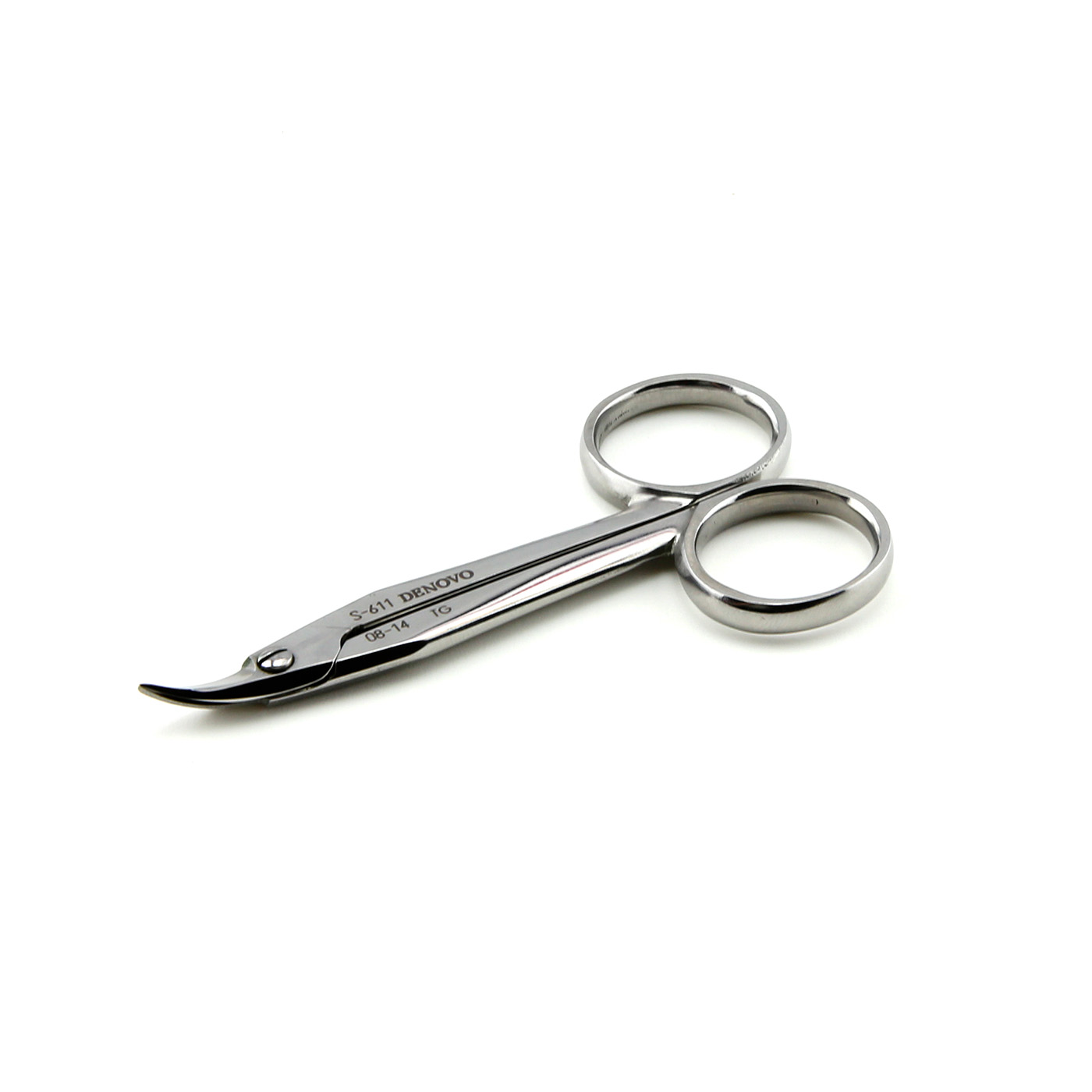 Curved Festooned Crown Scissor — Denovo Dental Denovo Dental