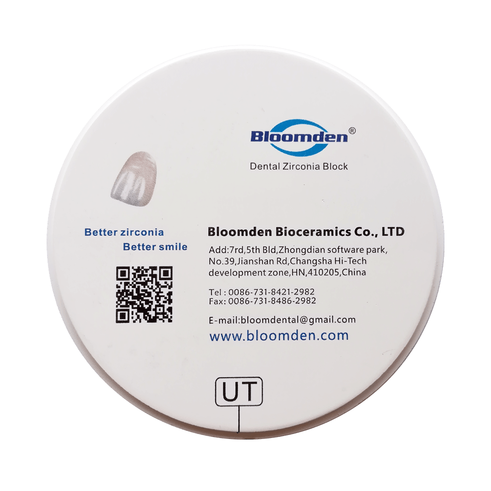 Ultra Translucent Zirconia Block White DentalPlus Online Shop