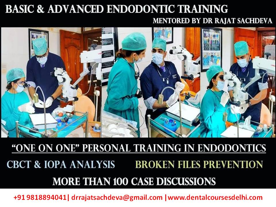 Endodontics Courses in India Advanced Endodontics Course in Delhi
