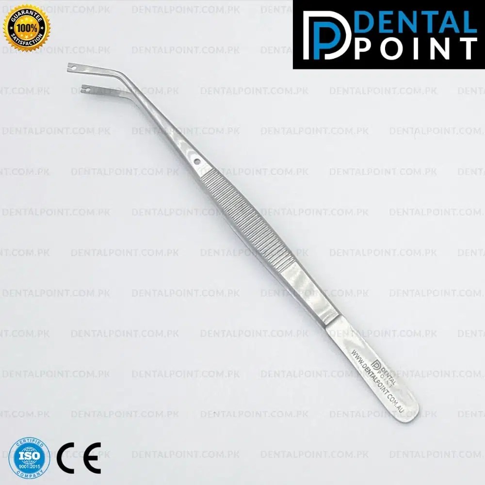 Dental Implant Instrument Suture Tweezer Dental Point PVT LTD