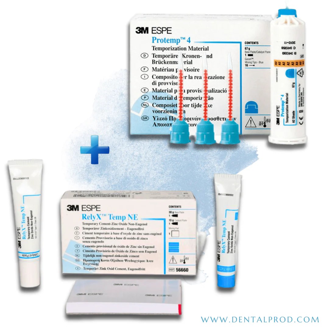 3M ESPE Protemp 4 + 3M ESPE RelyX Temp NE Dental combo offers Dental Prod