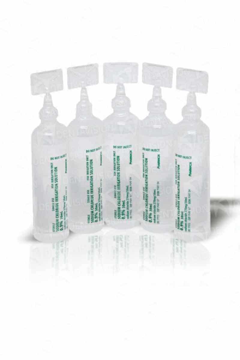 SODIUM CHLORIDE SALINE 30ML AMPOULES 0.9 (30) Dentavision