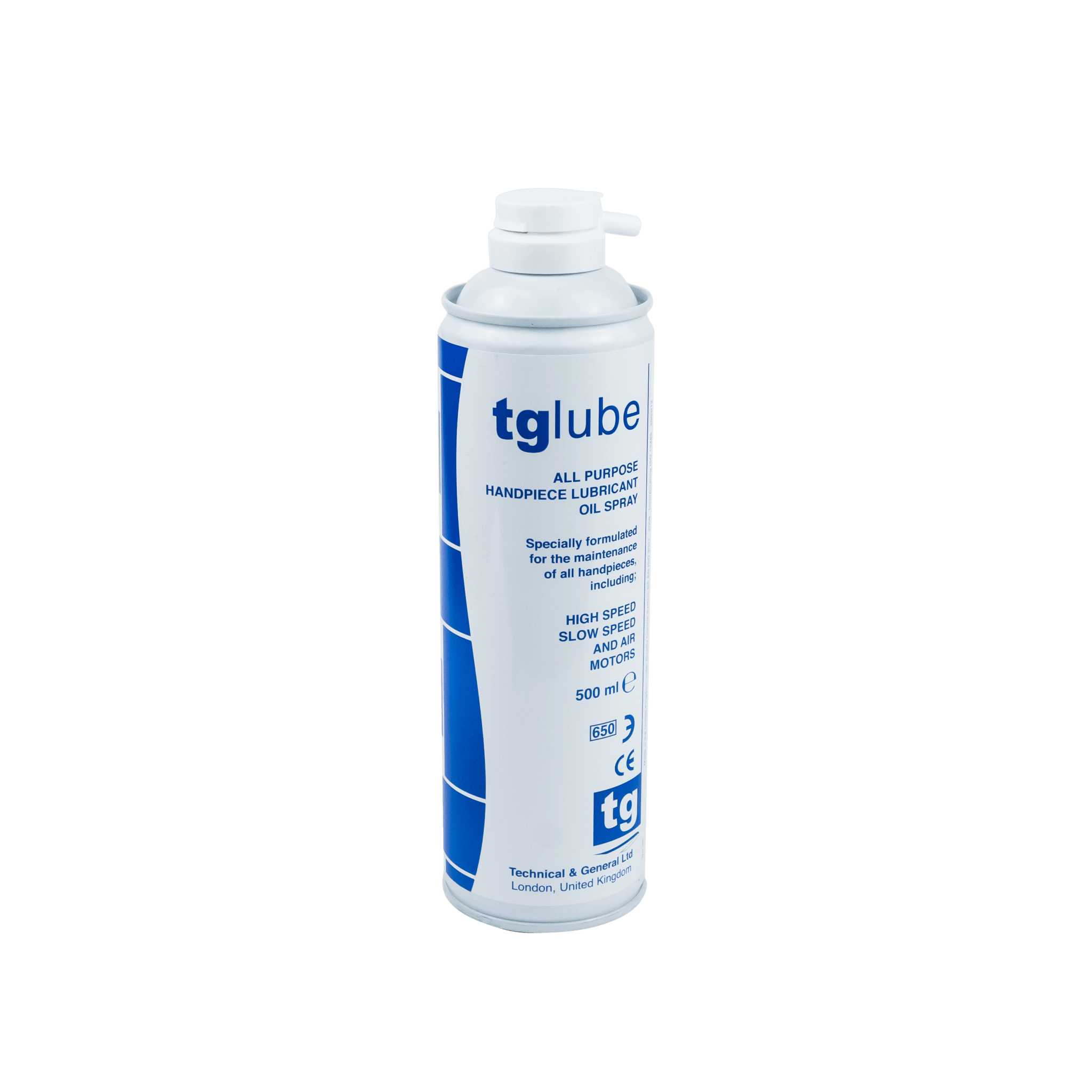tglube All Purpose Handpiece Oil Spray DentDirect