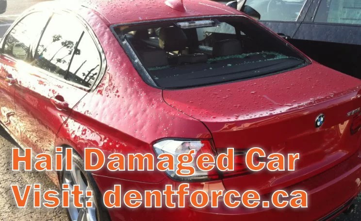 What Is the Auto Hail Damage Repair Process? - Dented