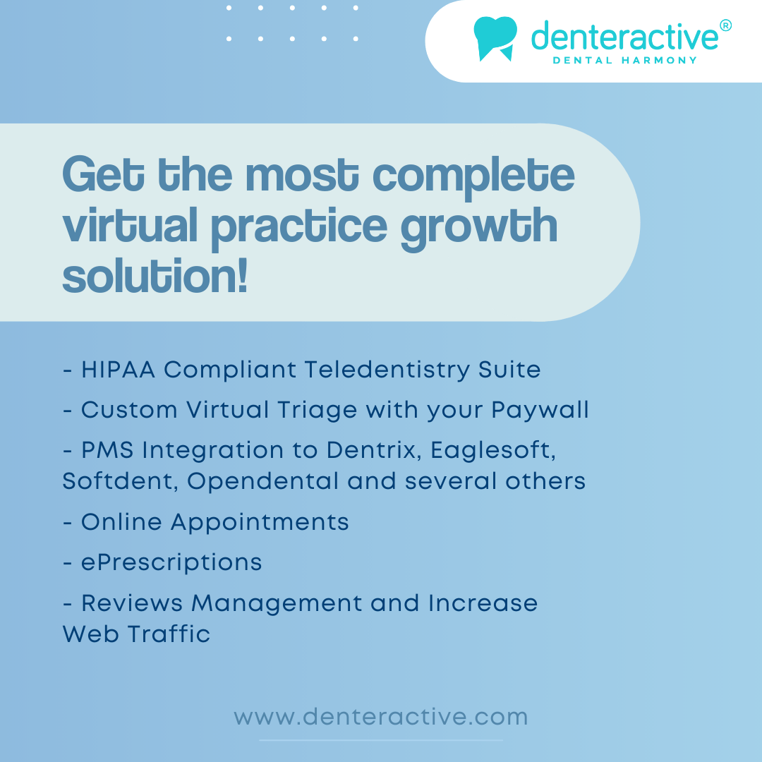 Lead Generation for Dentists Denteractive Teledentistry