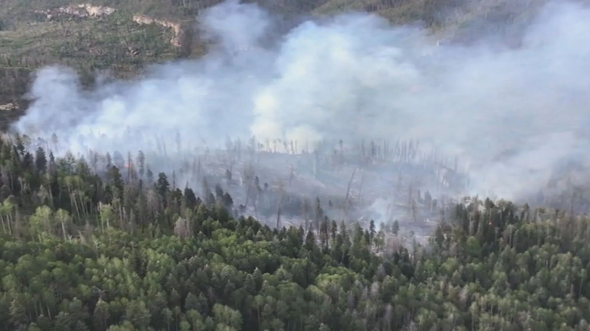 Sand Creek Fire Burning Near Pagosa Springs Grows To