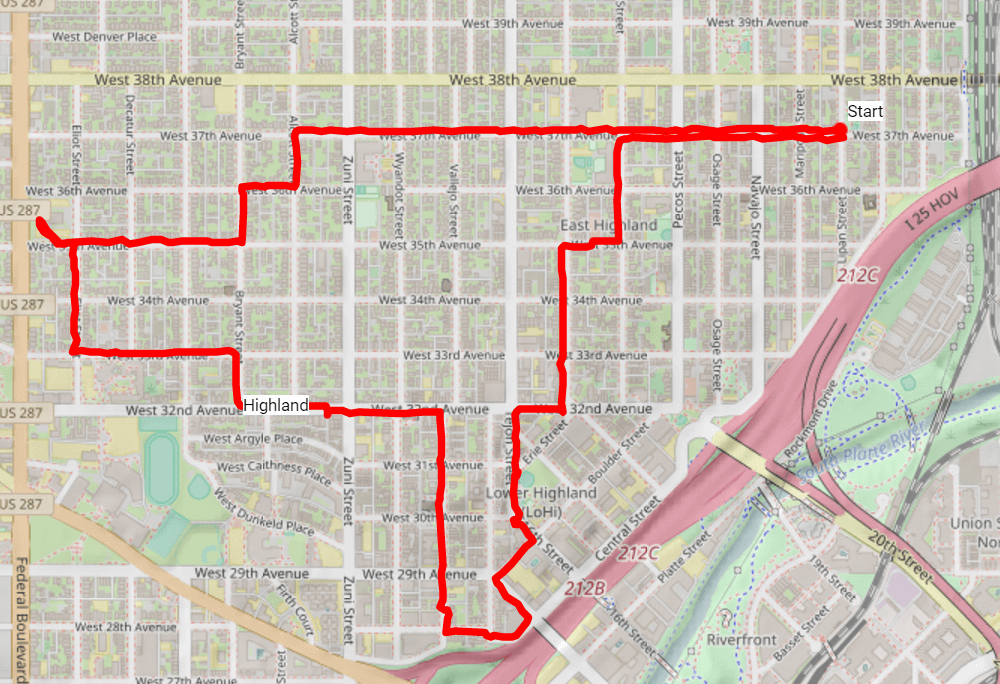 Getting Happy in Highland on this Denver Urban Hike Denver By Foot