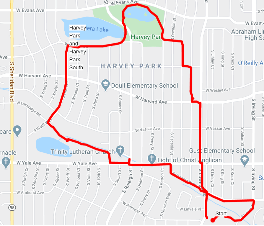 Finding Fifties Fun on Harvey Park's Urban Hike in Denver Denver By Foot