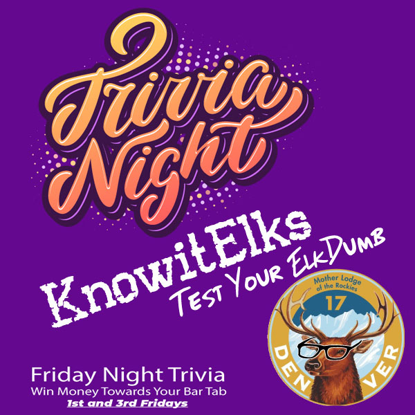 Events from October 30 December 5 Denver Elks 17