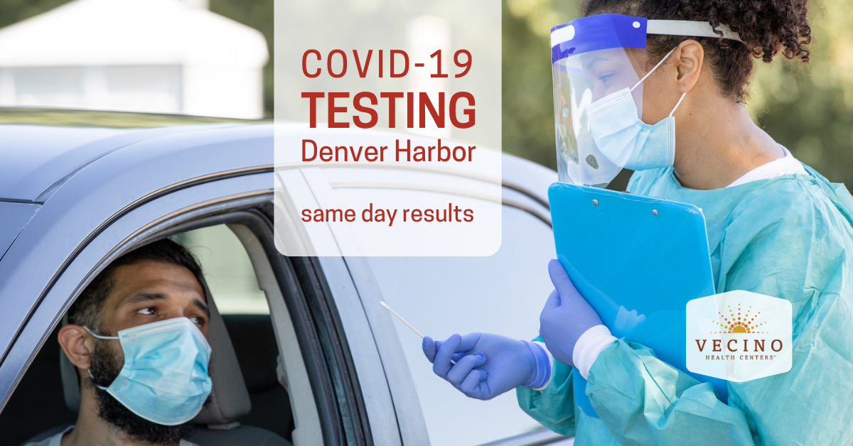 COVID19 testing with sameday results, by appointment