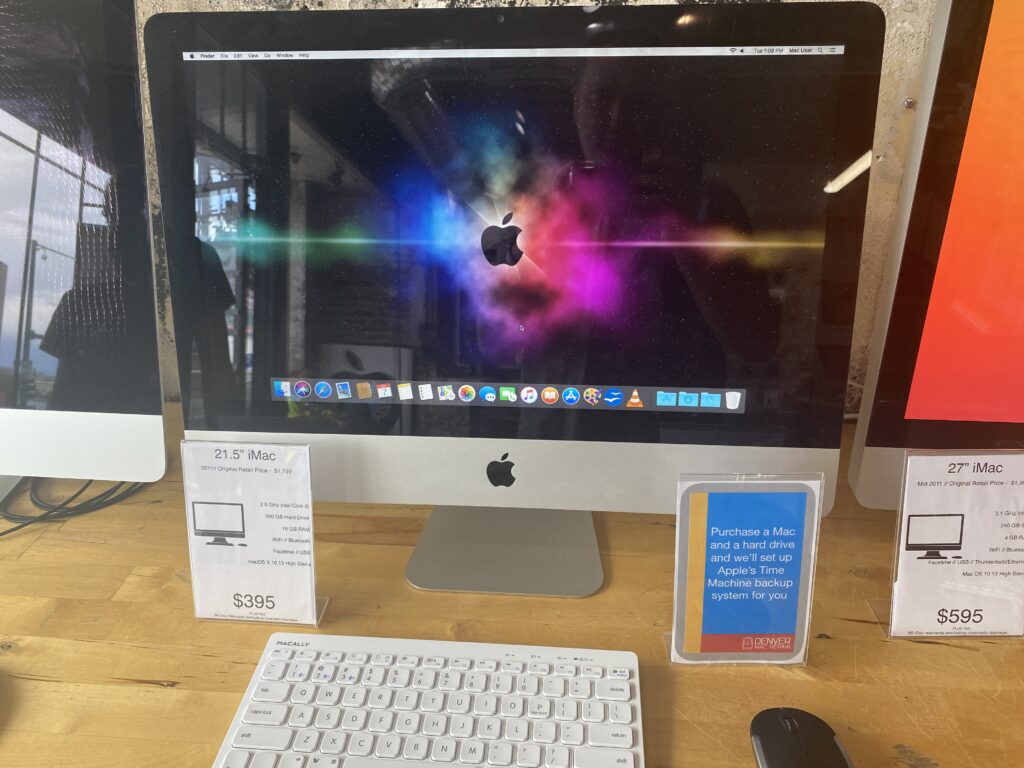SOLD Mid 2011 iMac 21.5" 395 Denver Mac Repair