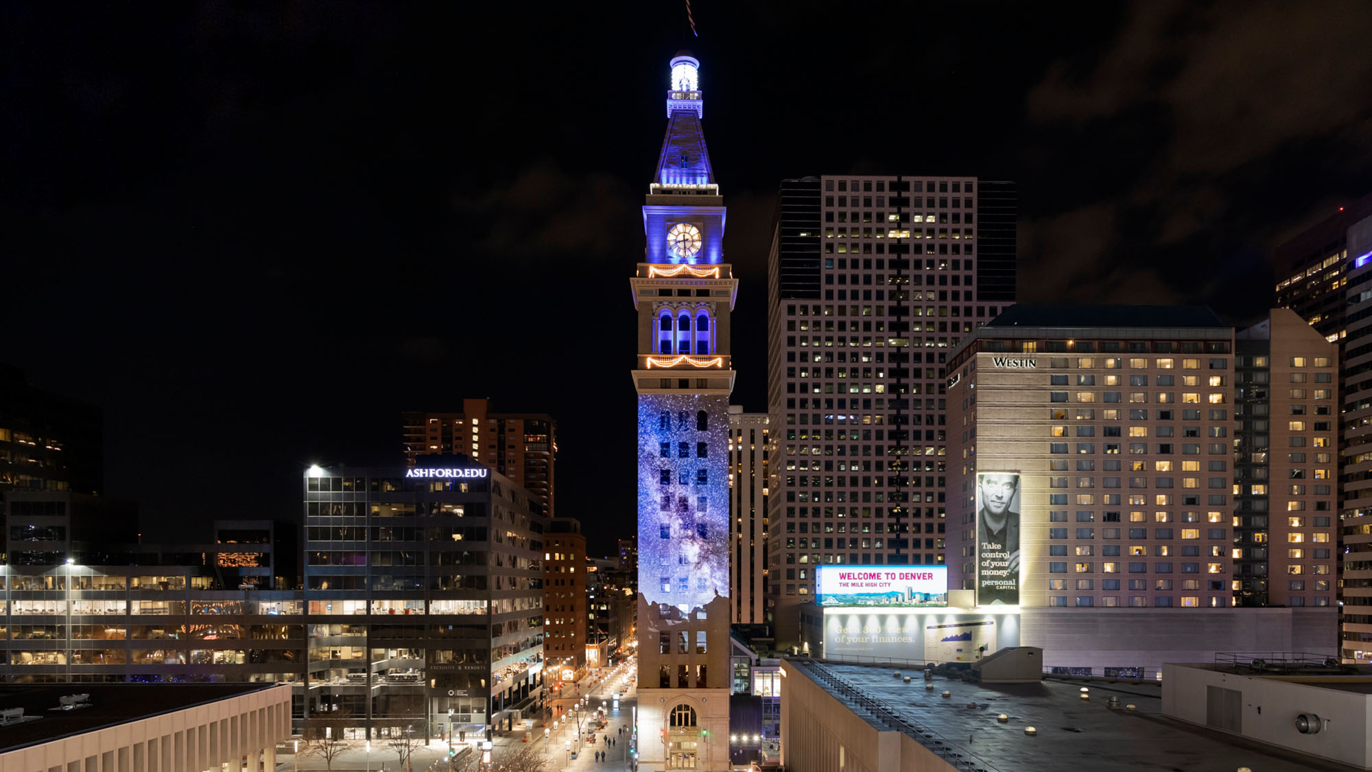 Month of Photography Denver Night Lights Denver Reimagining Hope