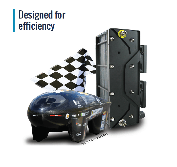 500 Watt Fuel Cell Stack Integrated