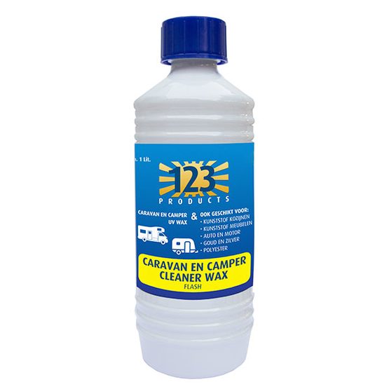 123 Flash Cleaner Wax 1 Liter De Online Kampeerwinkel