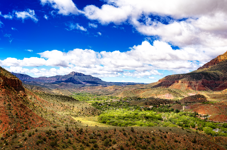 Waiting Out the Rain in Zion