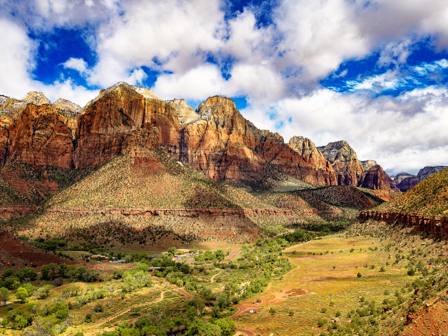 Waiting Out the Rain in Zion