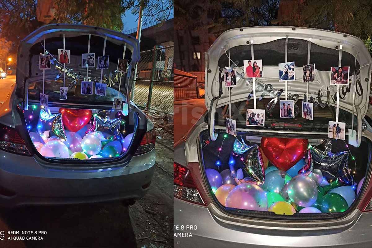Birthday Celebration Birthday Car Trunk Surprise Ideas bmpreview