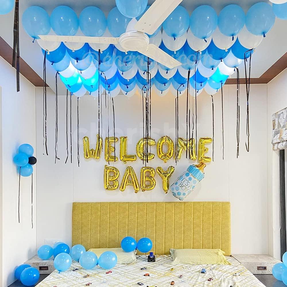 Book a Blue Baby decor for a wonderful Baby celebration