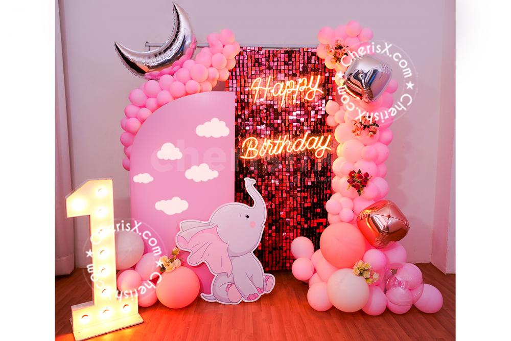 Details 100 1st birthday background decoration Abzlocal.mx