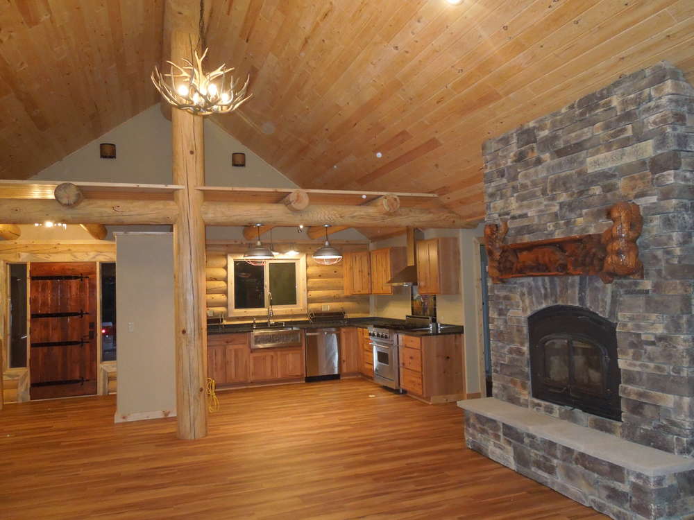 Lodge Logs Jewel Lake Dependable Contracting
