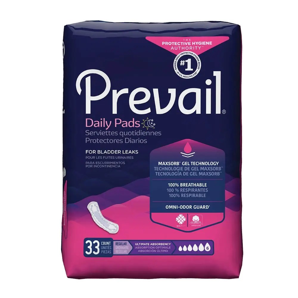 Heavy Bladder Control Pad for Women Prevail