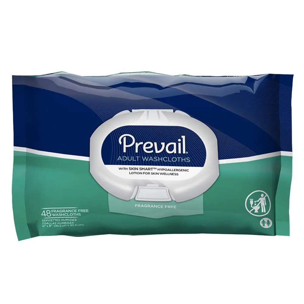 Soft Pack Aloe Personal Wipe Unscented 48 Count Prevail