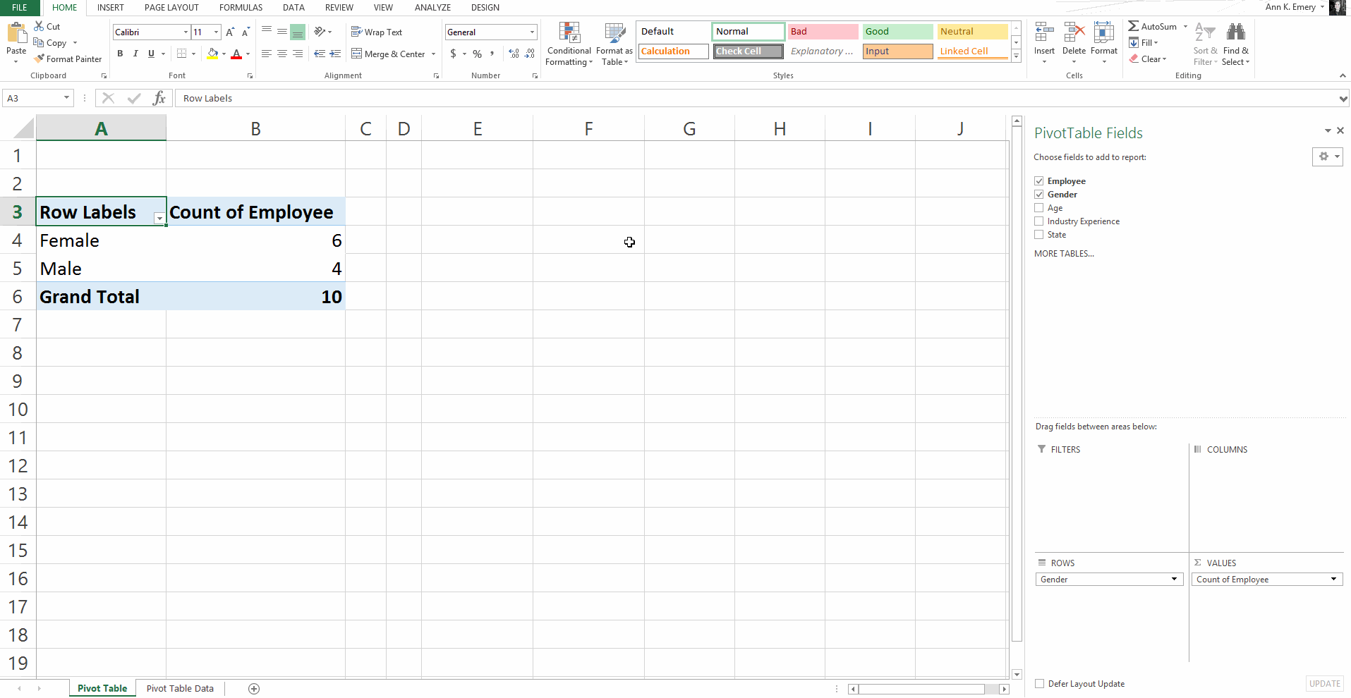 How to Save Time and Energy by Analyzing Your Data with Pivot Tables in