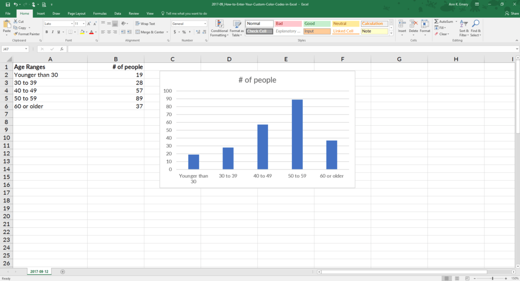 How to Enter Your Custom Color Codes in Microsoft Excel Depict Data