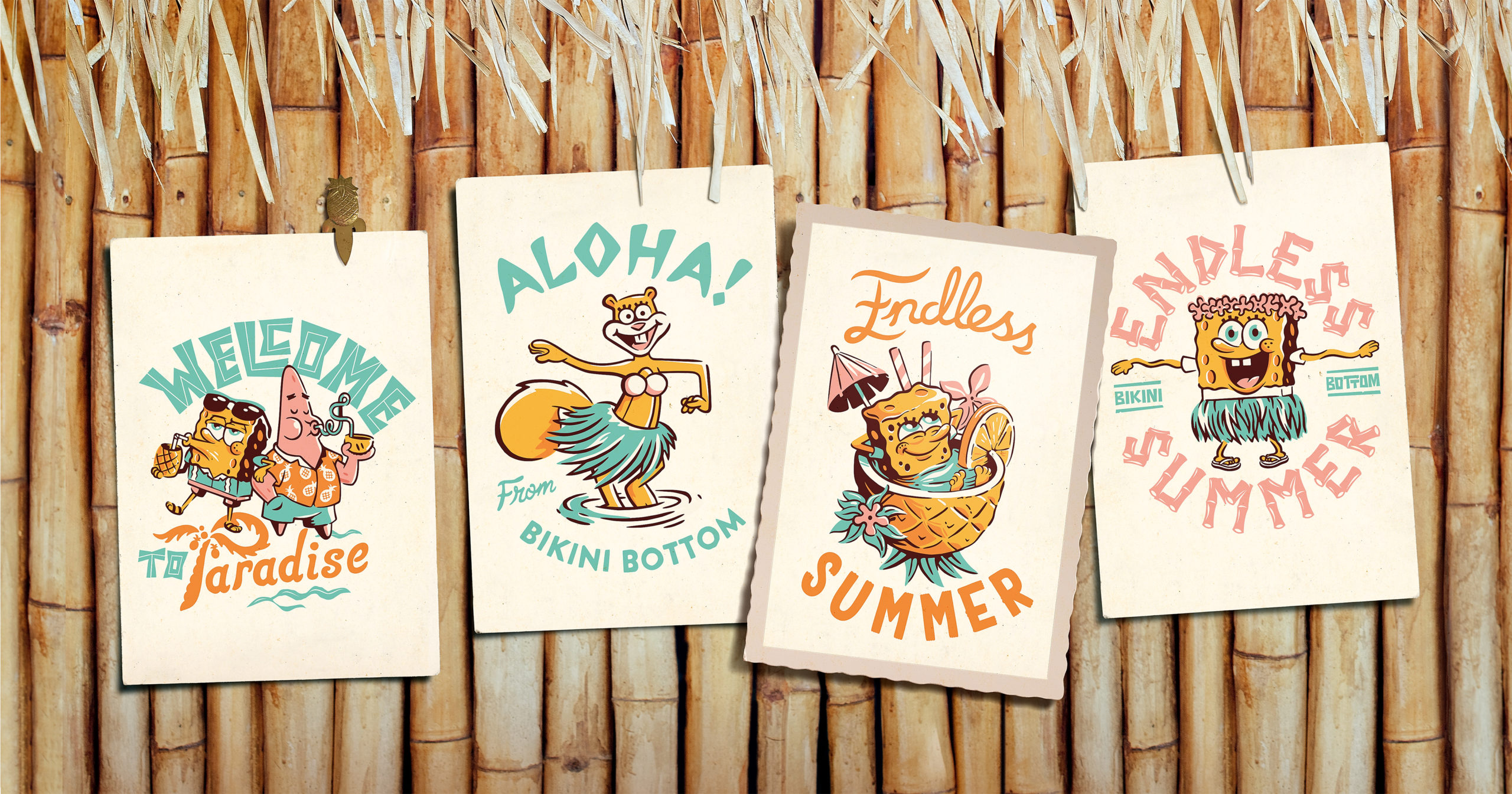 SpongeBob Tiki DEPIPPO DESIGNS